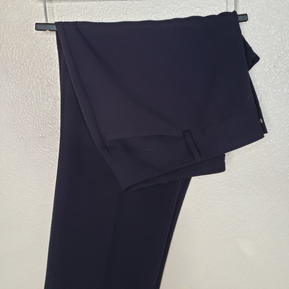 Worthington Navy Blue Perfect Trouser Pant Women's 14
